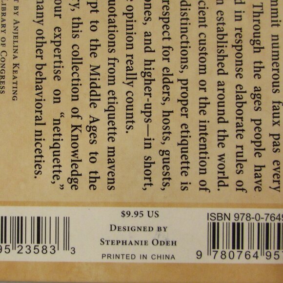 RSVP Etiquette Through the Ages Quiz Card Deck Angelina Keating Knowledge Cards - Picture 6 of 9